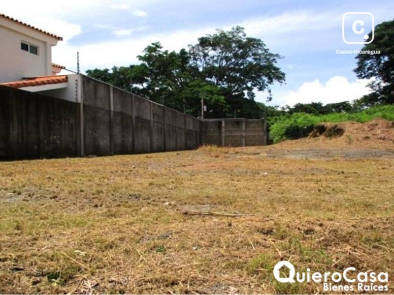 Terreno en venta en Villa Fontana, Managua – 1,163 m²