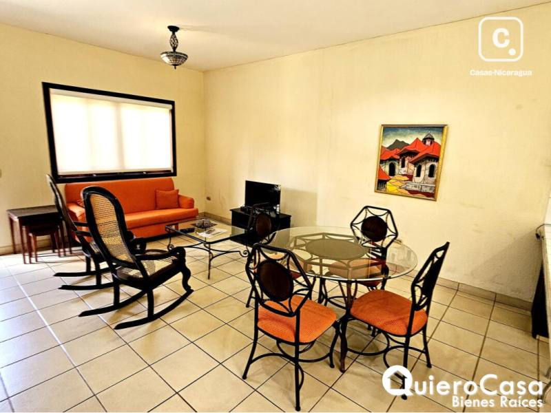 Apartamento en alquiler en Bolonia, Managua – 2 hab, US$ 700/mes