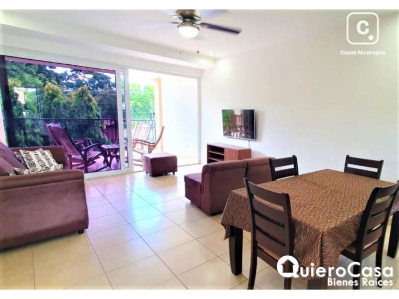 Apartamento en venta en Las Colinas, Managua – 3 hab, US$ 135,000