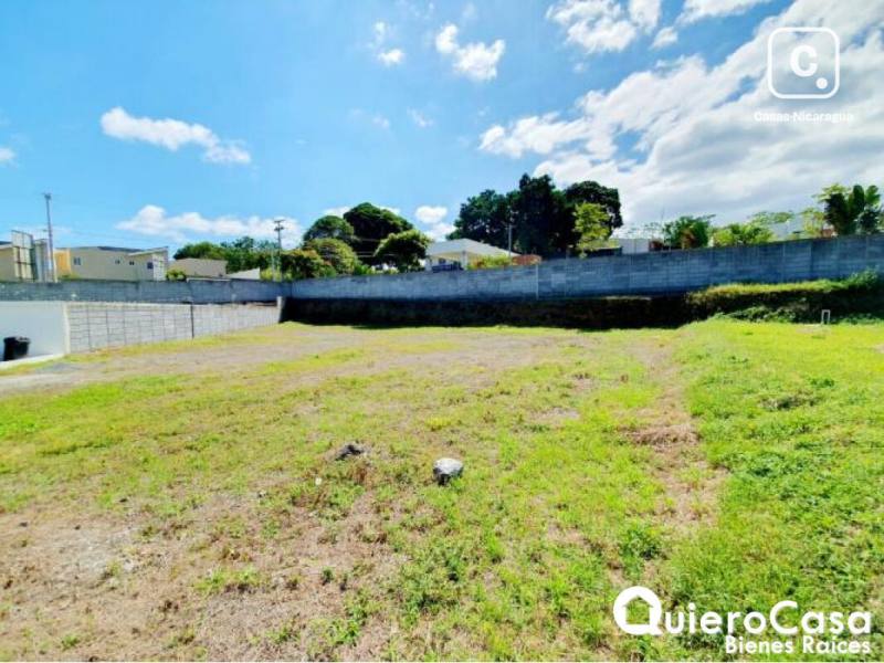 Terreno en venta en Santo Domingo, Managua – 809 m²