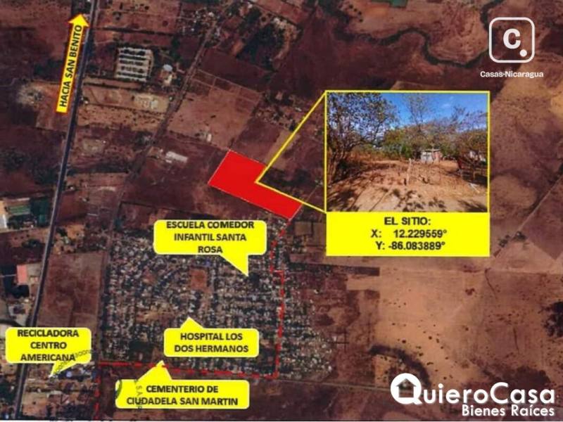 Terreno en venta en Tipitapa, Managua – 67,773 m²