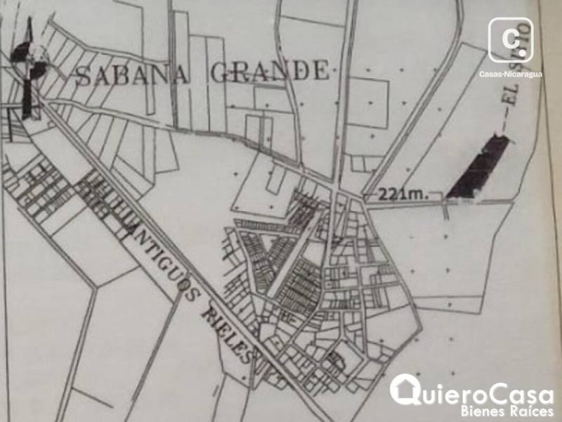 Terreno en venta en Sábana Grande, Managua – 13,974 m²
