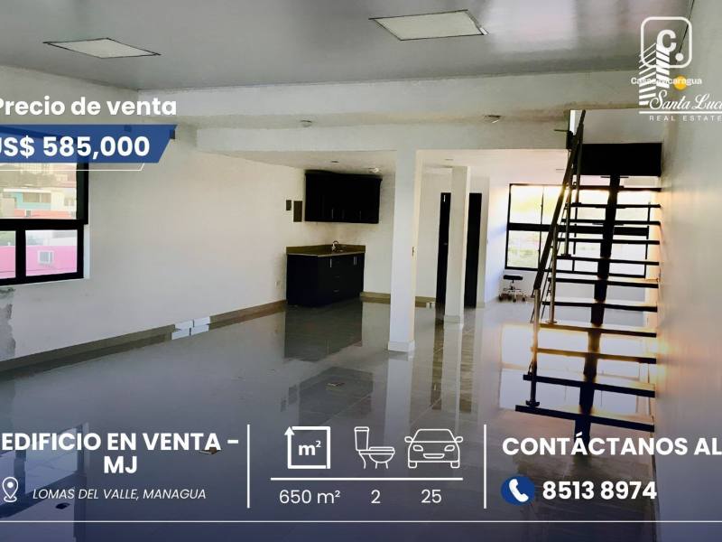 Lot for sale in Lomas del Valle, Managua – 650 m²
