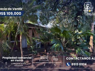 Casa en venta en Managua – 6 hab, 261 m²