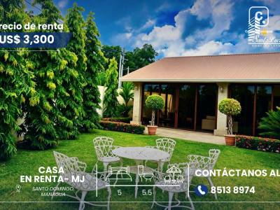 House for rent in Managua – 5 beds, 383 m²