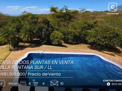 House for sale in Villa Fontana Sur, Managua – 4 beds, 400 m²