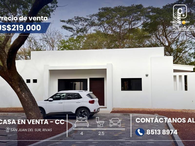 Casa en venta en Reparto San Juan, Managua – 4 hab, 229 m²
