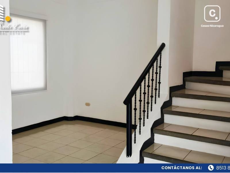 Apartment for rent in Villa Fontana Sur, Managua – 3 beds, 115 m²