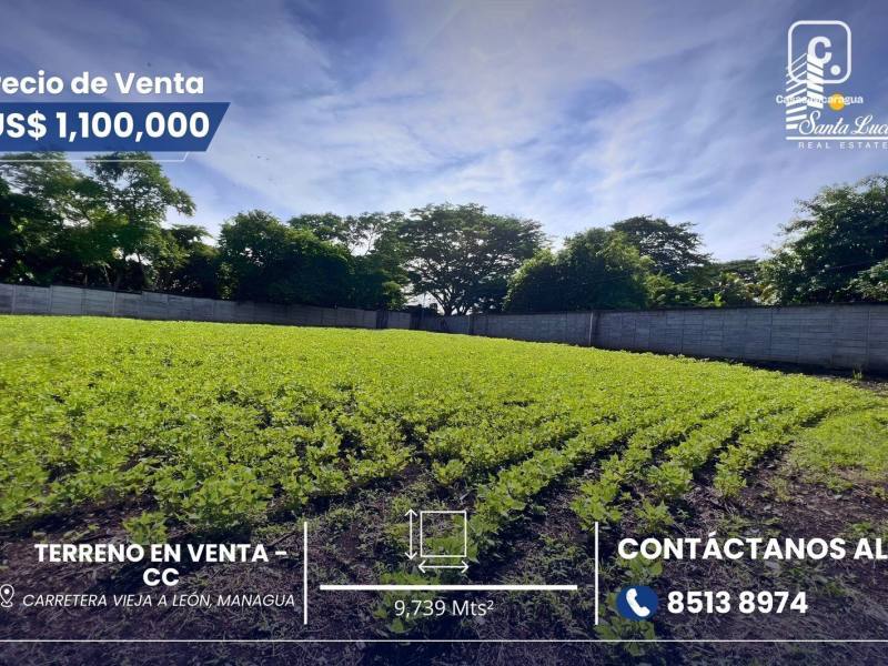 Casa en venta en Carretera Vieja a León, Managua – 5 hab, 9,739 m²