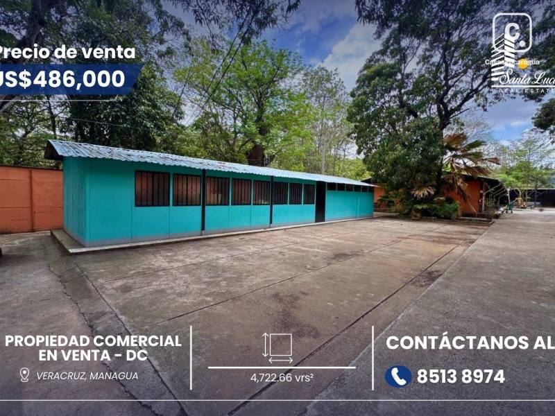 Casa en venta en Veracruz, Managua – 1,499 m²