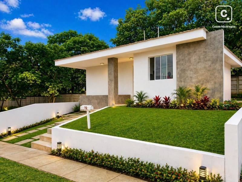 House for sale in Ticuantepe, Managua – 2 beds, 75 m², US$ 89,400