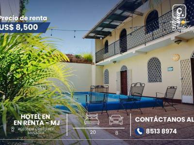 House for rent in Managua – 20 beds