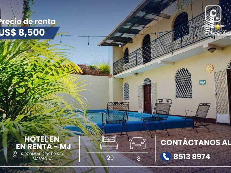 House for rent in Managua – 20 beds