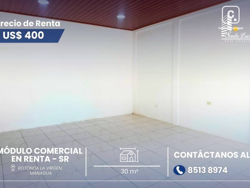 Local comercial en alquiler en Managua – 30 m²