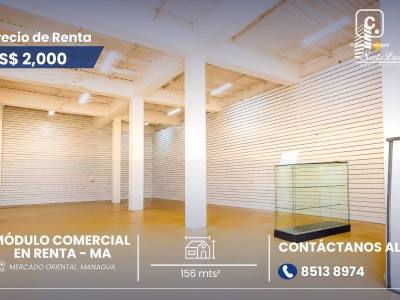 Commercial unit for rent in Mercado Oriental, Managua – 1,562 m²