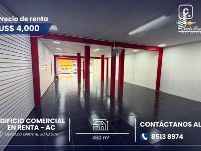 Commercial unit for rent in Carretera Norte, Managua – 460 m²