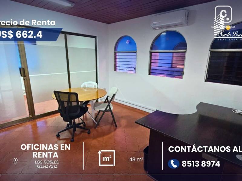 Lot for rent in Los Robles, Managua – 48 m²