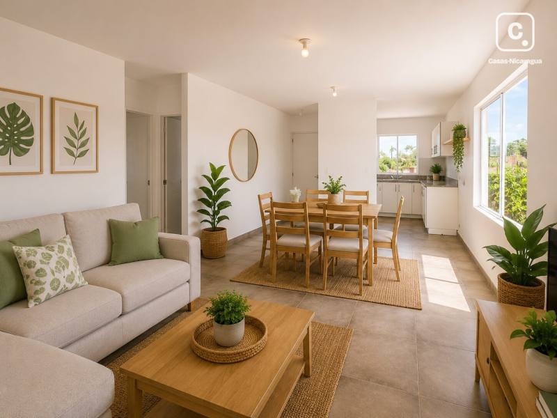 Casa en venta en Ticuantepe, Managua – 3 hab, 101 m², US$ 99,100