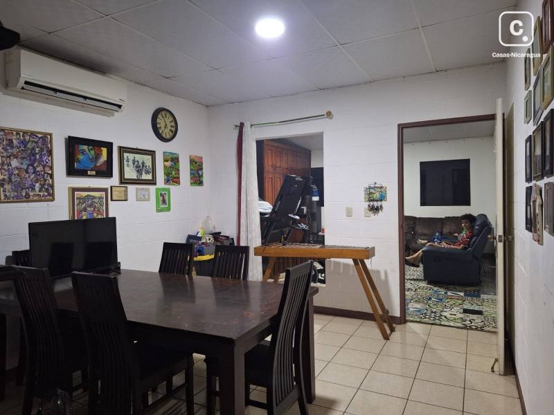 Casa en venta en Managua – 3 hab, 95 m², US$ 56,000