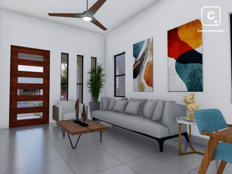 House for sale in Masaya – 2 beds, 90 m², US$ 95,000