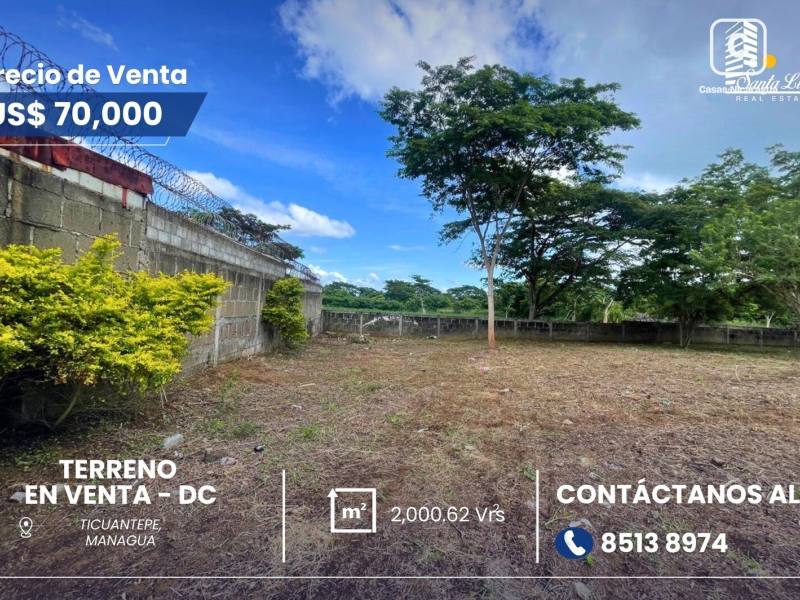 House for sale in Ticuantepe, Managua – 1,410 m²