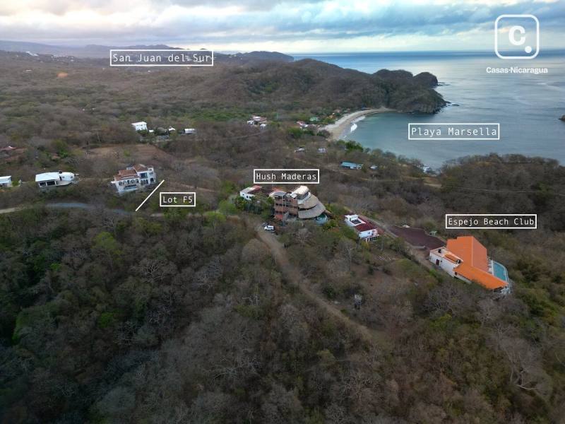 Terreno en venta en San Juan del Sur, Rivas – 1,000 m², US$ 125,000