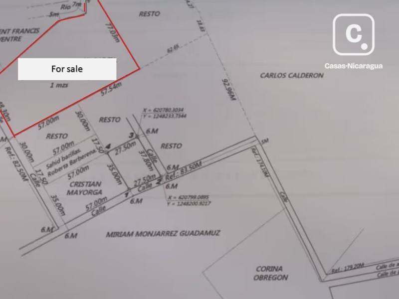 Lot for sale in San Juan del Sur, Rivas – 7,082 m²