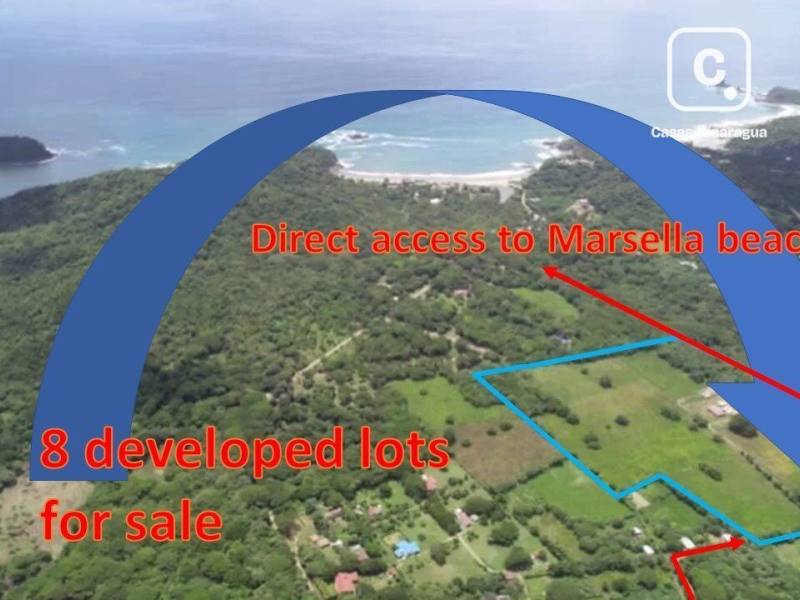 Lot for sale in San Juan del Sur, Rivas – 607 m², US$ 21,000