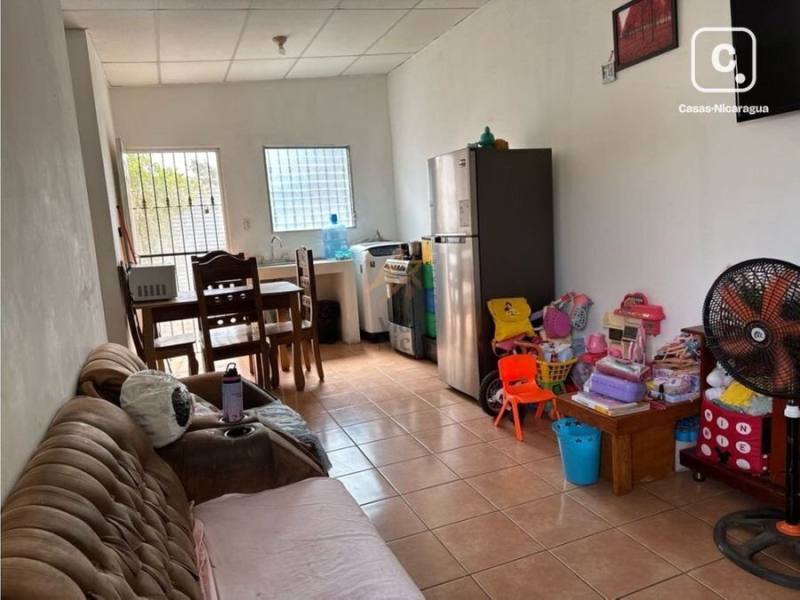 House for sale in Ciudad Sandino, Managua – 2 beds, 51 m²