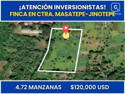 Finca en venta en Masatepe, Masaya – 32,978 m²