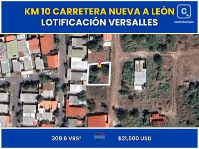 Lot for sale in Carretera Nueva León, Managua – 216 m²