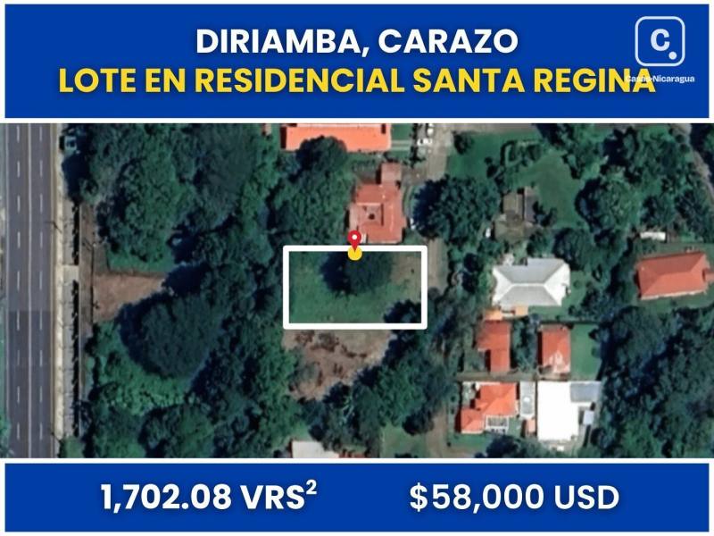 Terreno en venta en Diriamba, Carazo – 1,189 m²