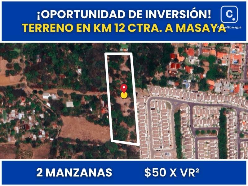 Terreno en venta en Carretera Masaya, Managua – 14,298 m²