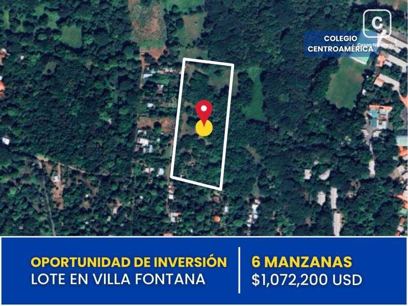 House for sale in Villa Fontana, Managua – 41,922 m²
