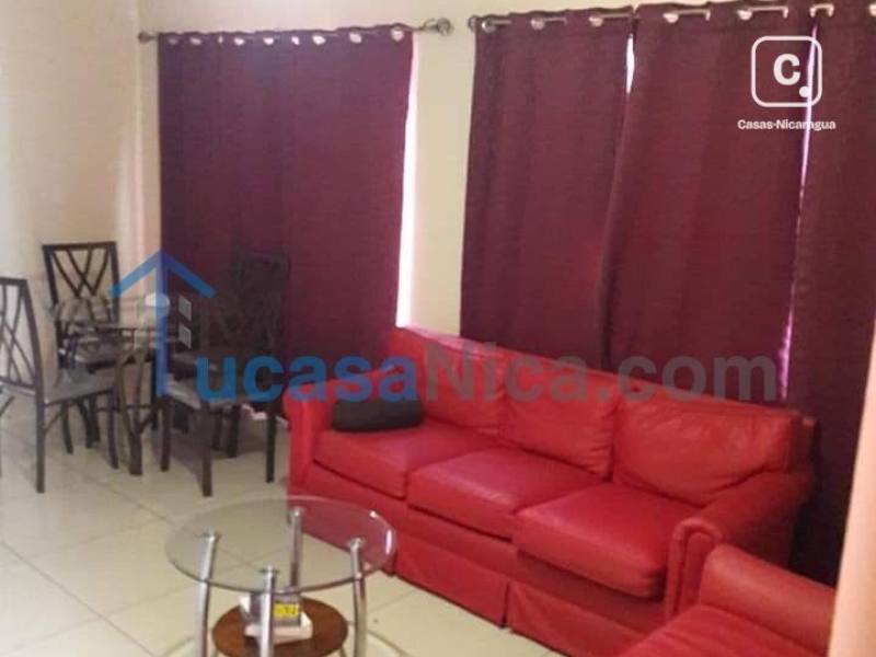 Apartamento en alquiler en Los Robles, Managua – 3 hab