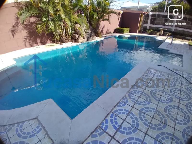 Casa en alquiler en Santo Domingo, Managua – 6 hab, 350 m²