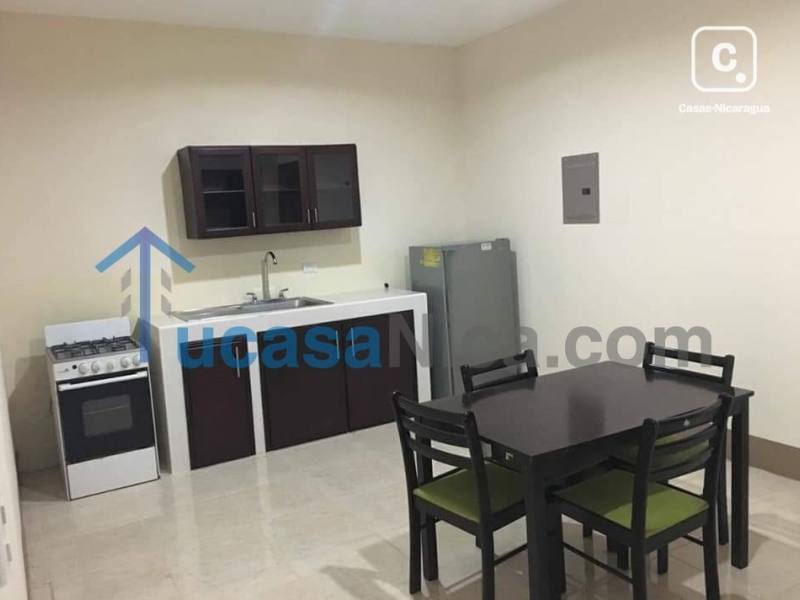 Apartamento en alquiler en Carretera Masaya, Managua – 2 hab, US$ 450/mes
