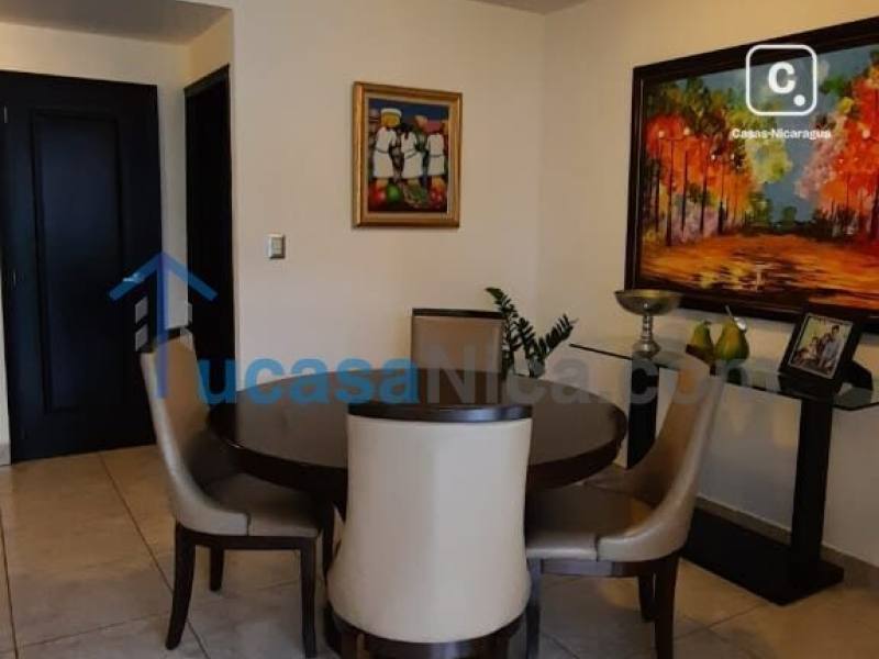 Apartamento en alquiler en Las Colinas, Managua – 4 hab, Ref TUCACR0049