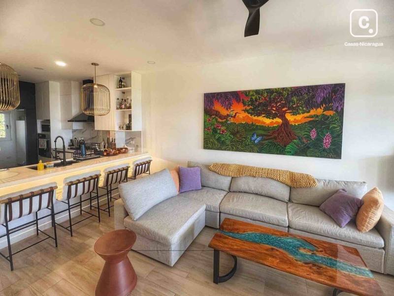 Apartamento en venta en Tola, Rivas – 2 hab, 121 m², US$ 399,900