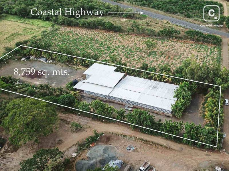 Commercial unit for sale in Tola, Rivas – 3,251 m²