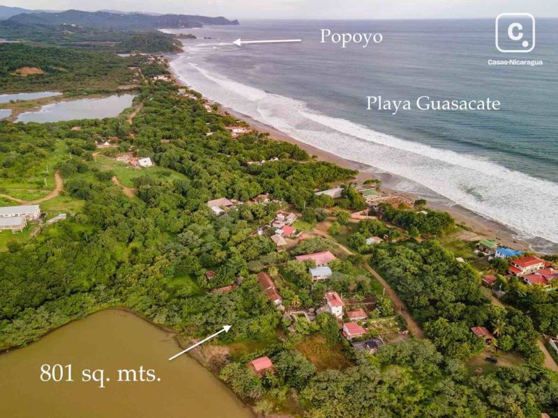 Lot for sale in Tola, Rivas – 801 m²
