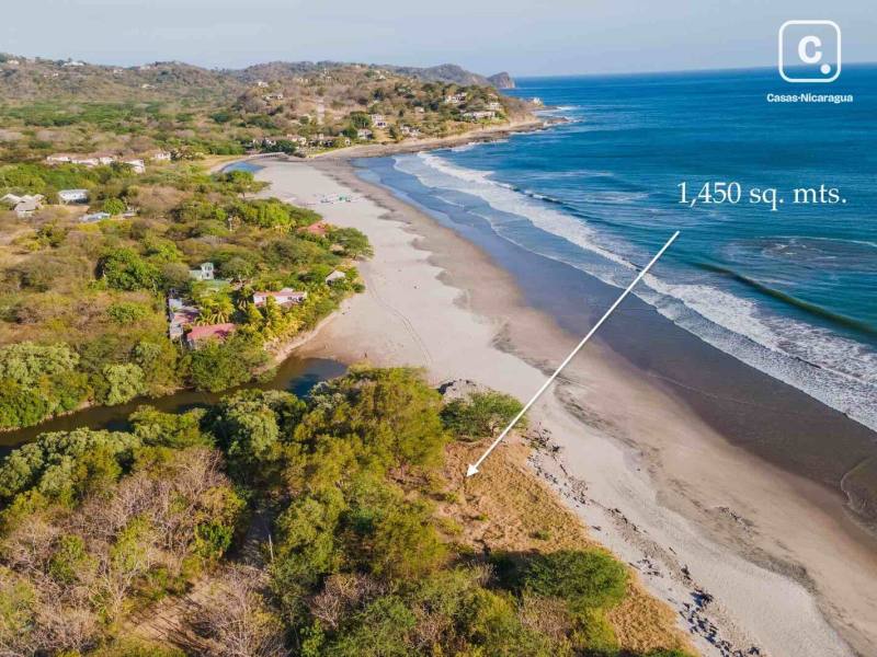 Lot for sale in Tola, Rivas – 1,450 m²