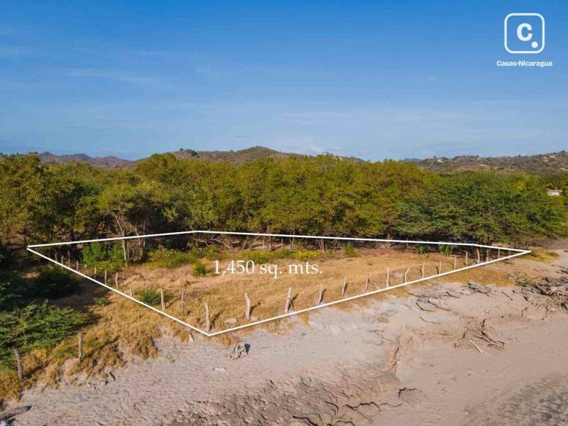 Lot for sale in Tola, Rivas – 1,450 m²