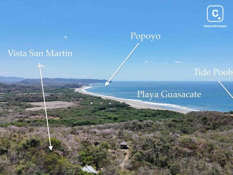 Lot for sale in Tola, Rivas – 1,609 m²