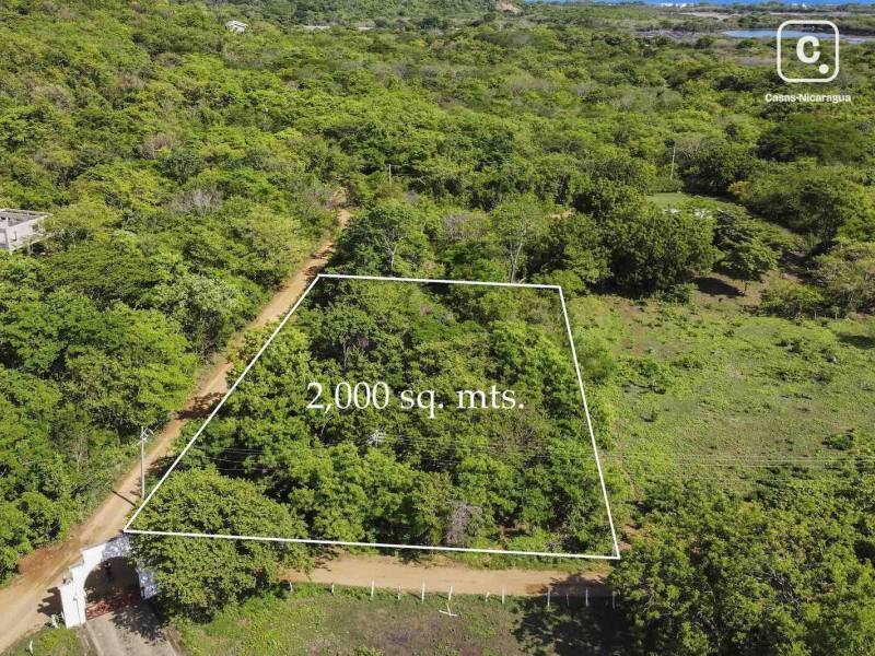 Lot for sale in Tola, Rivas – 2,000 m², US$ 25,000