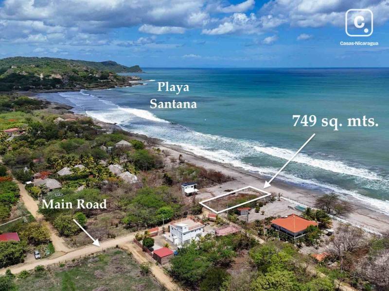 Lot for sale in Tola, Rivas – 749 m²