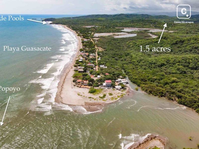Lot for sale in Tola, Rivas – 6,000 m²
