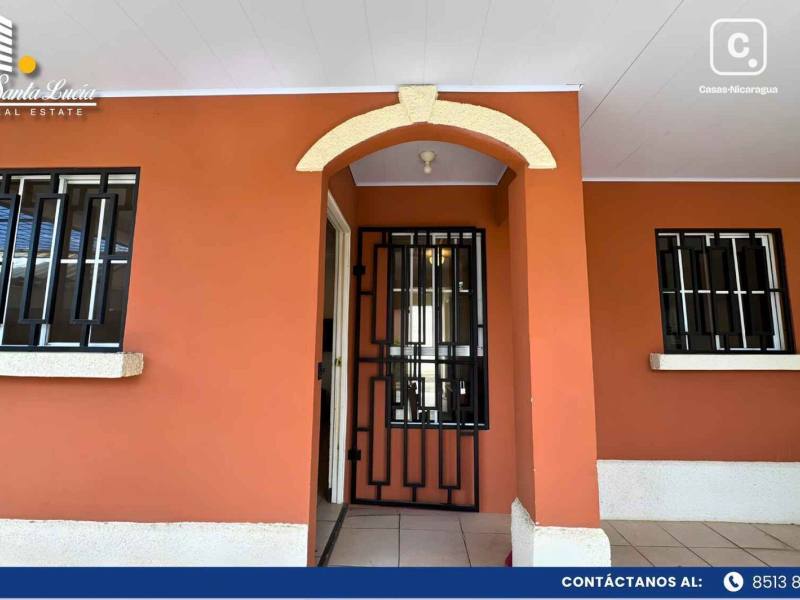 Casa en venta en Ciudad Doral, Managua – 2 hab, 70 m²