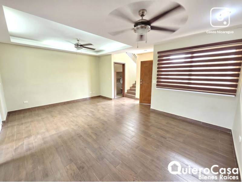Casa en alquiler en Santo Domingo, Managua – 3 hab, US$ 1,400/mes