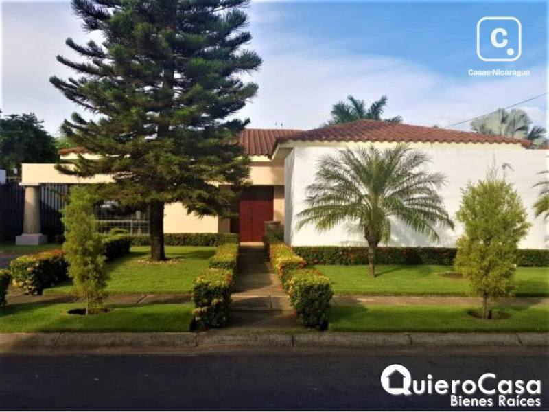 House for rent in Las Colinas, Managua – 3 beds, Ref QCCF0558